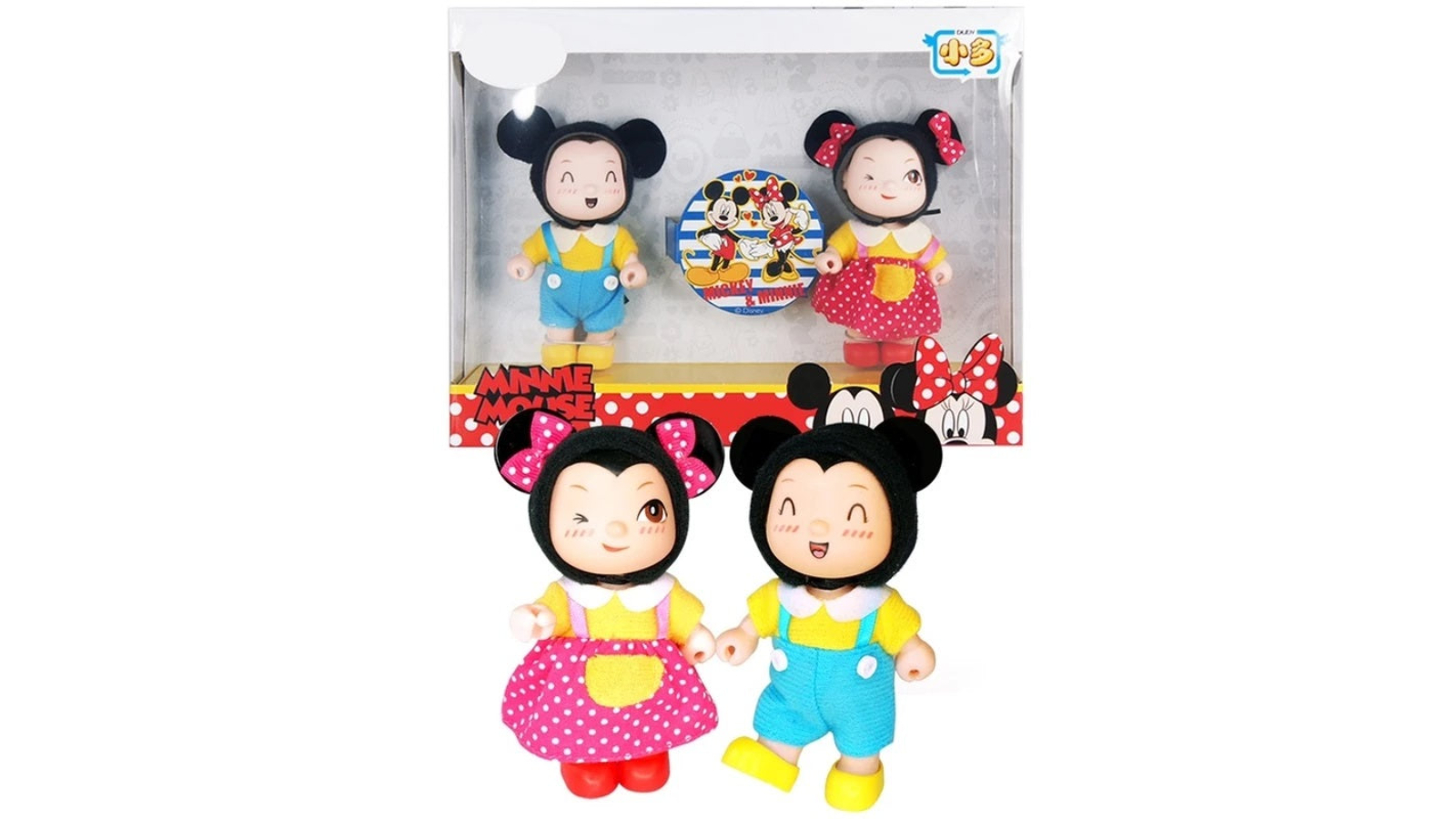Kurhn Disney Dudy Mickey and Minnie Casual Outdoor Costume Set