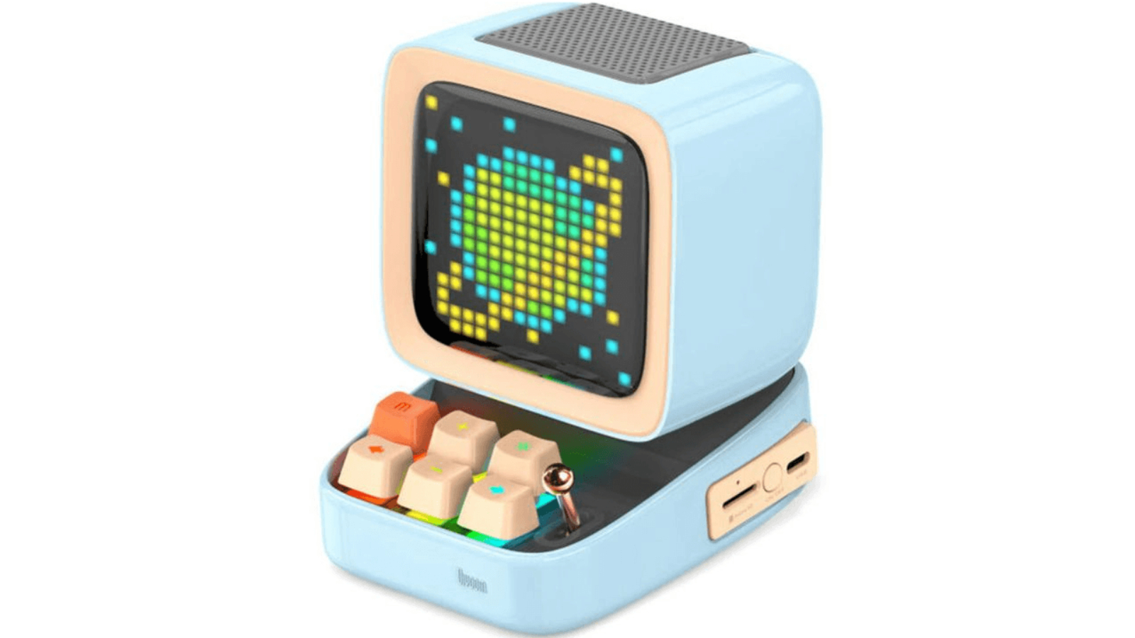 Divoom Ditoo Plus Pixel Art Display Bluetooth Speaker - Blue | Harvey ...