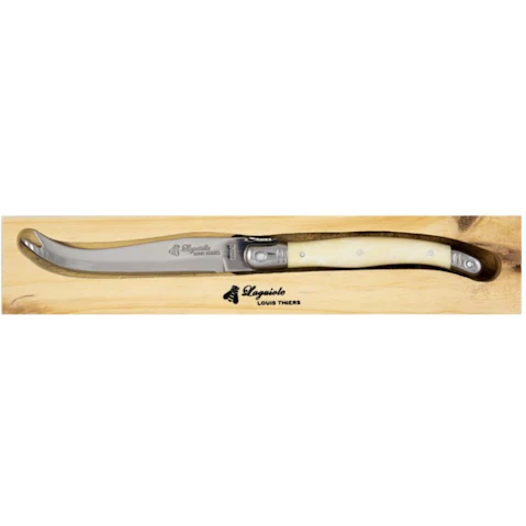 Laguiole by Louis Thiers Cheese Knife Set - Marble Ivory