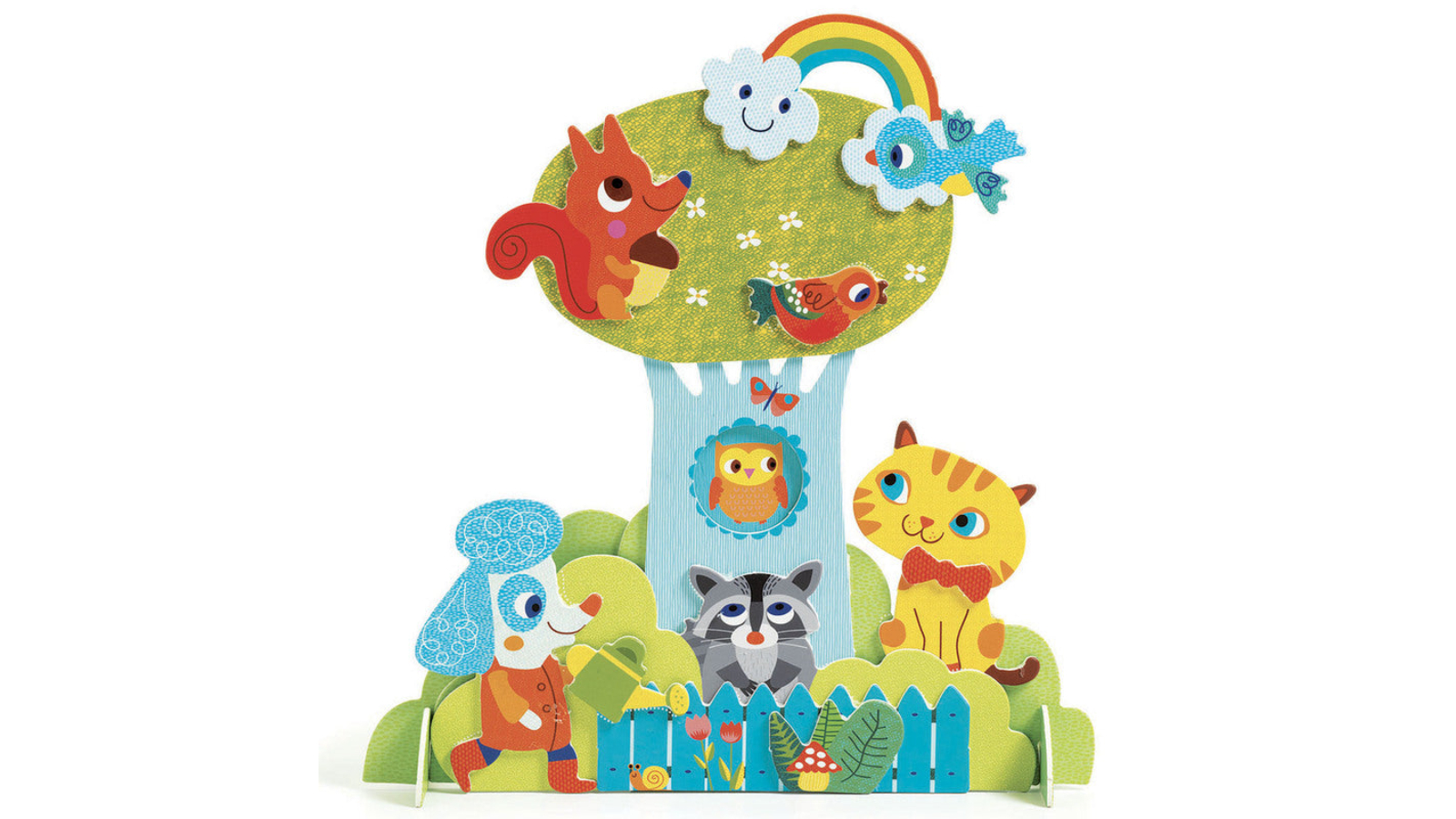 Djeco Garden Pals Collage Scene