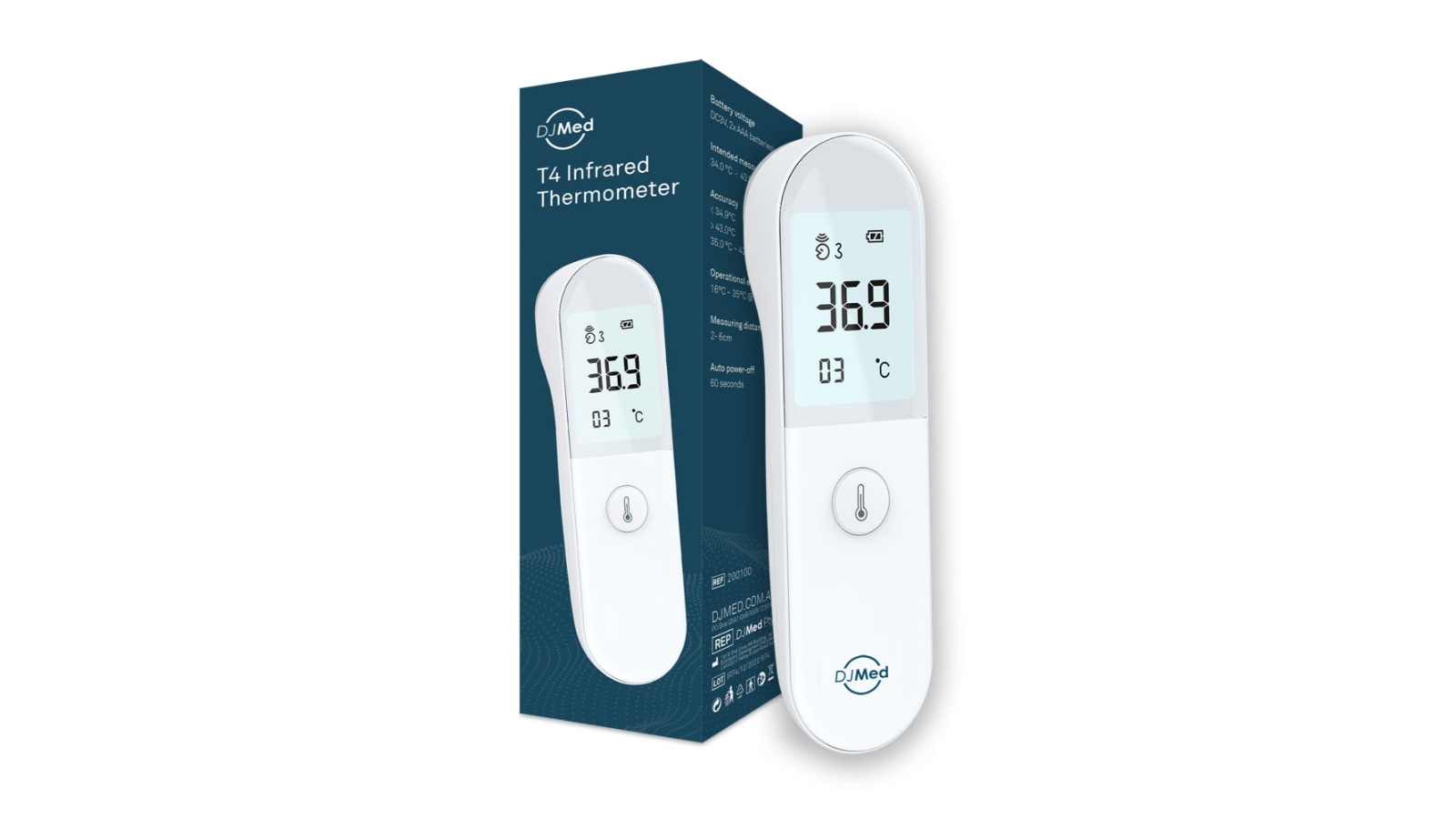 DJMed T4 Forehead Infrared Thermometer