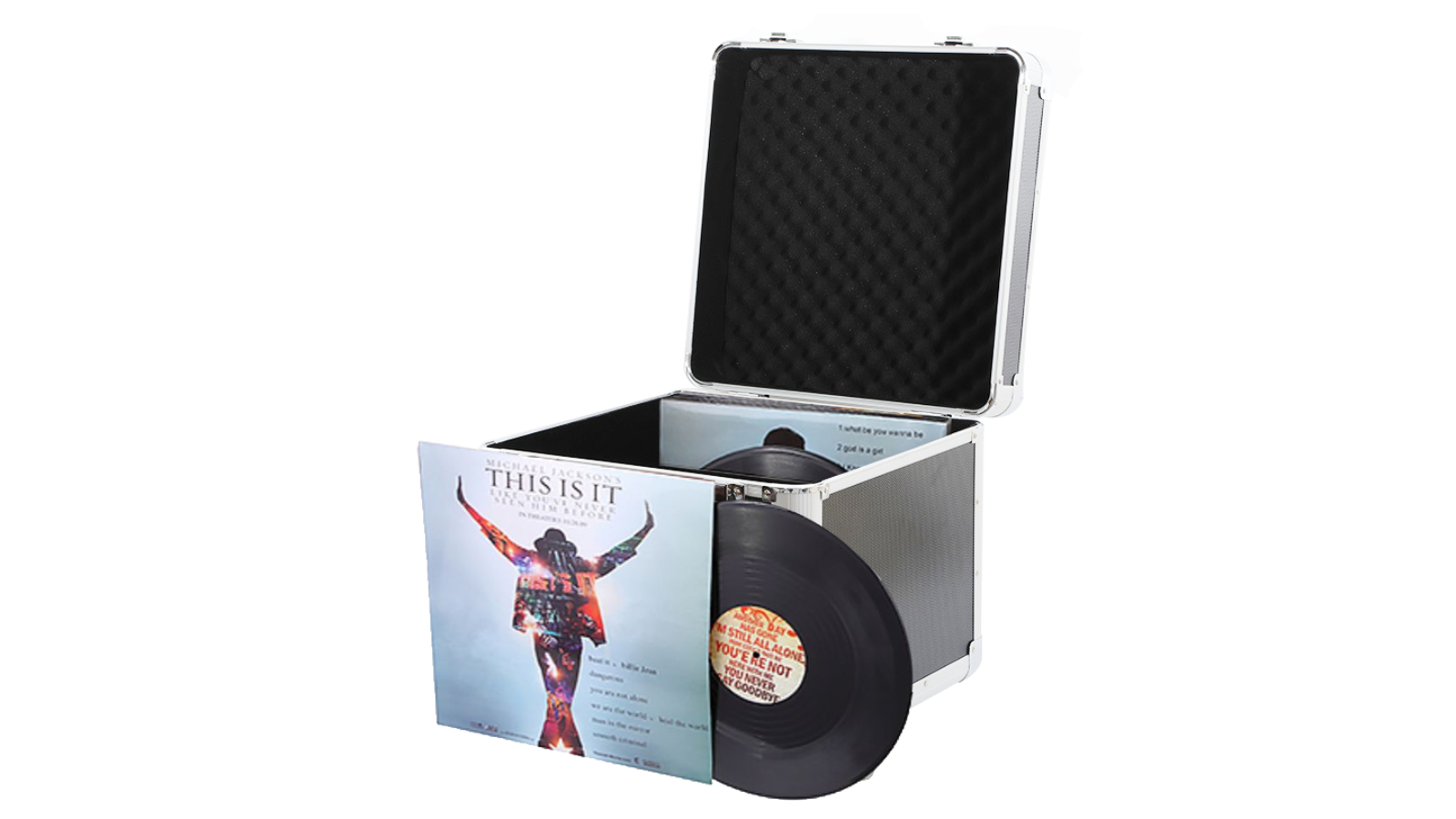 Yarra Supply DJ Record Storage Flight Case Holds - 12inch