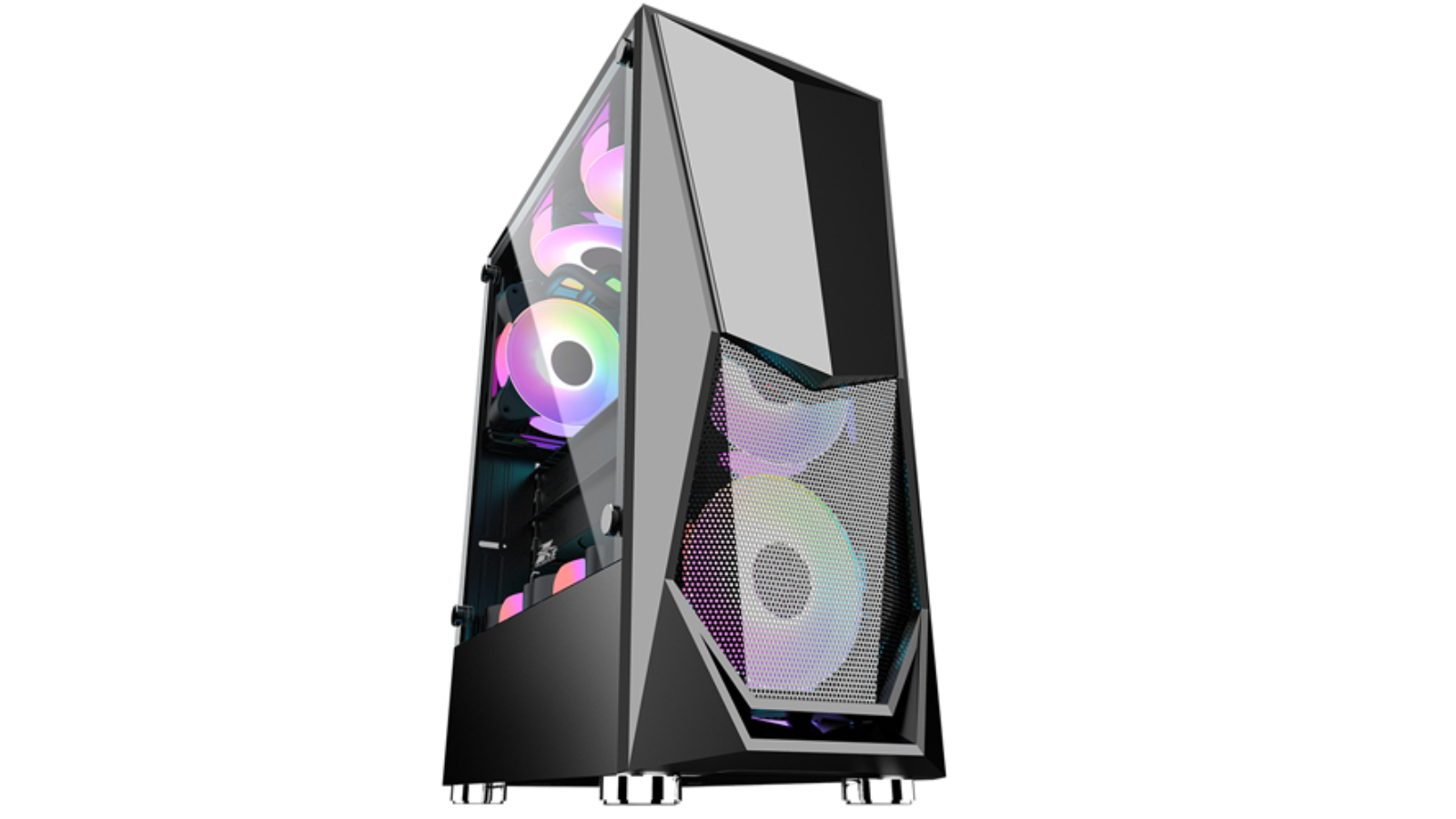 1st Player DK-3 ATX/Micro ATX Tempered Glass Computer Gaming Case