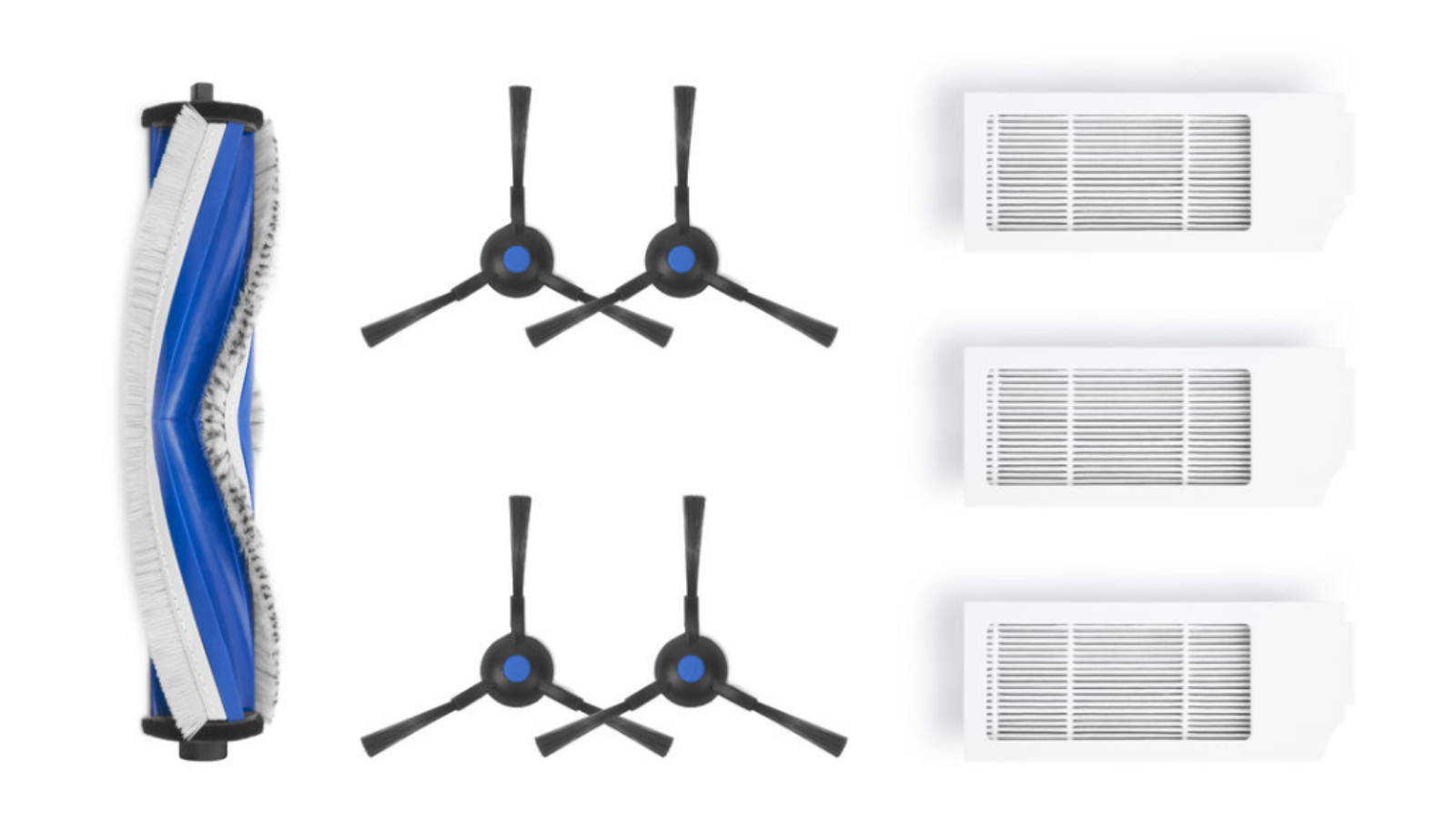 Ecovacs Deebot Replacement Brushes and Filters for N20 Plus Pro Series