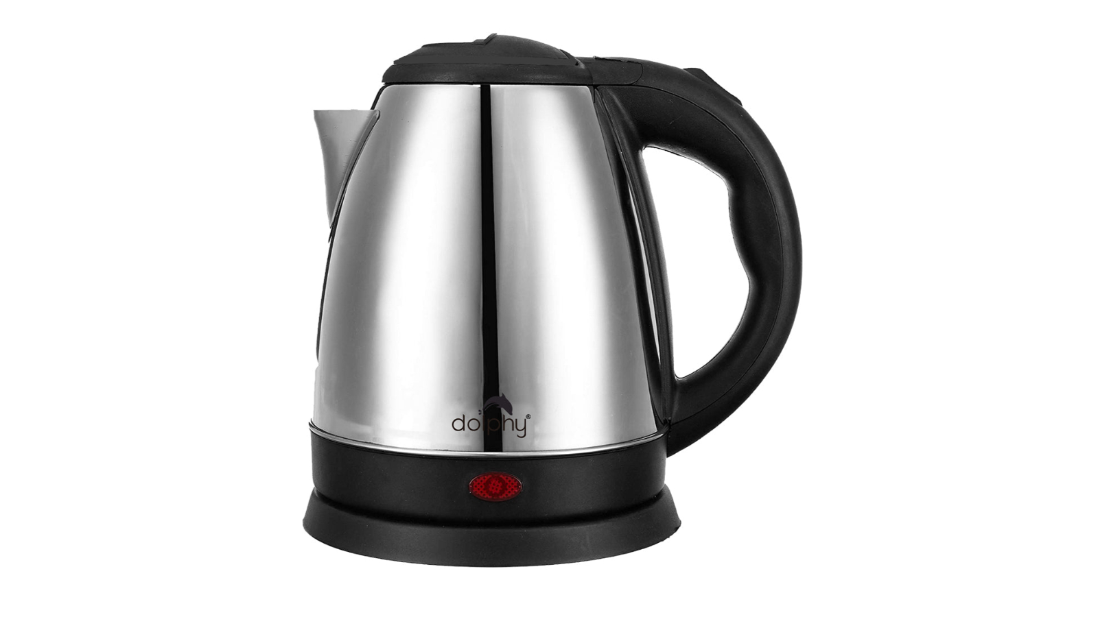 Dolphy 1.2Litre Stainless Steel Electric Kettle - Silver