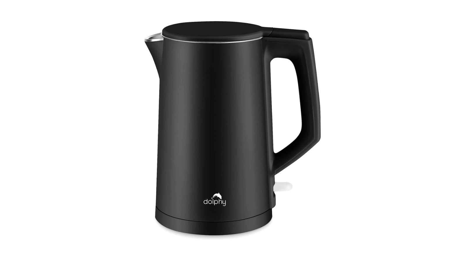 Dolphy 1.0Litre Stainless Steel Kettle - Black