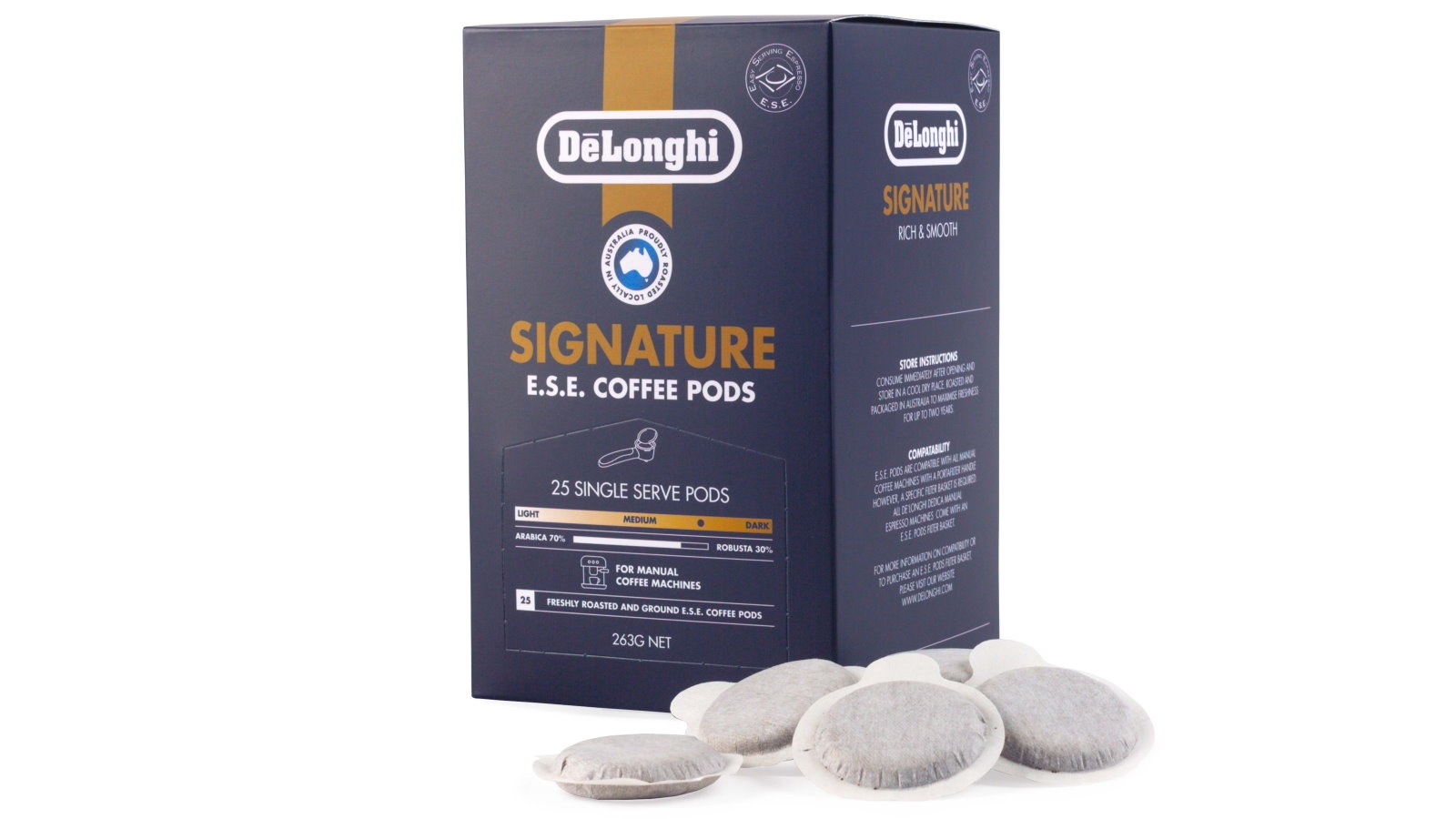 Delonghi shop coffee pod