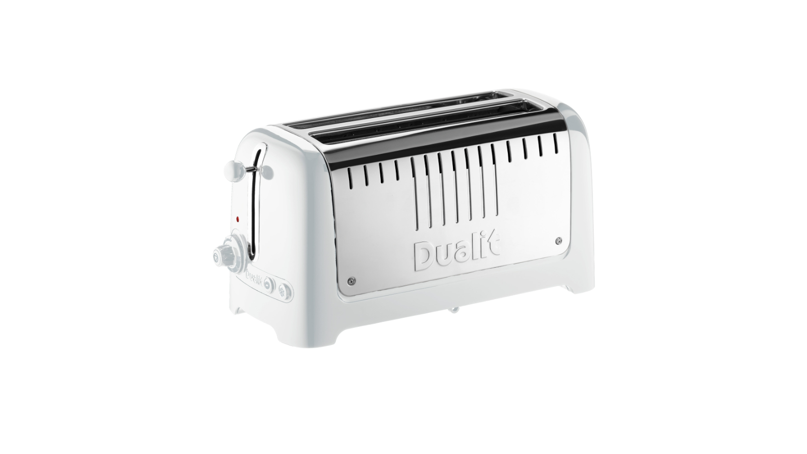 Dualit Long Slot Lite Toaster - Gloss White | Harvey Norman