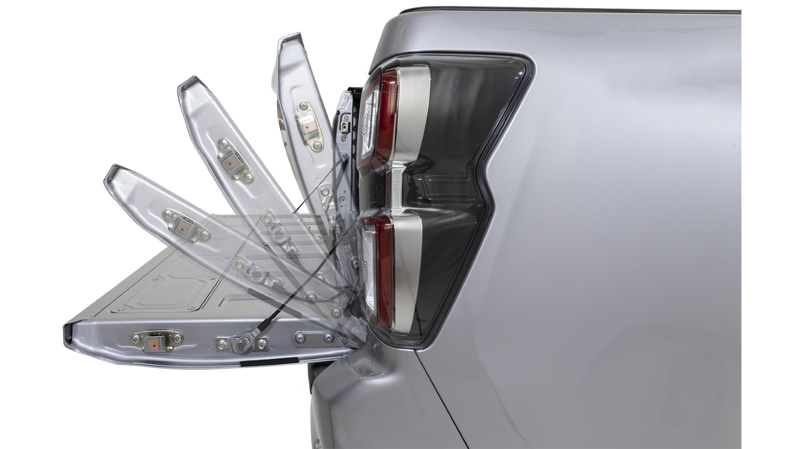 HSP Tailgate Assist for Isuzu D-Max MY2021