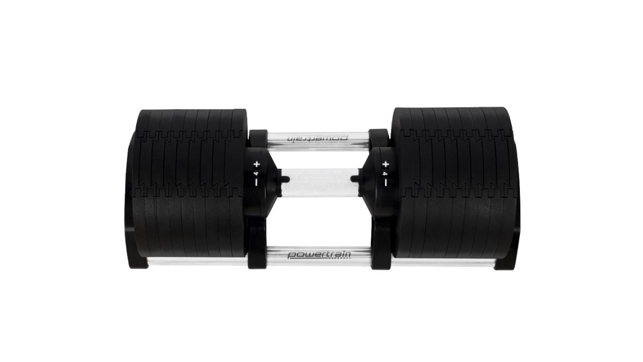 PowerTrain Eon Dial-Up Adjustable Dumbbell - 36kg