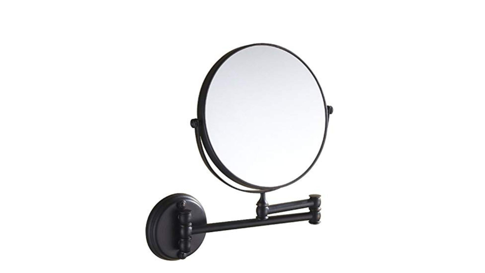 Dolphy Magnifying Mirror Wall Mount - Black