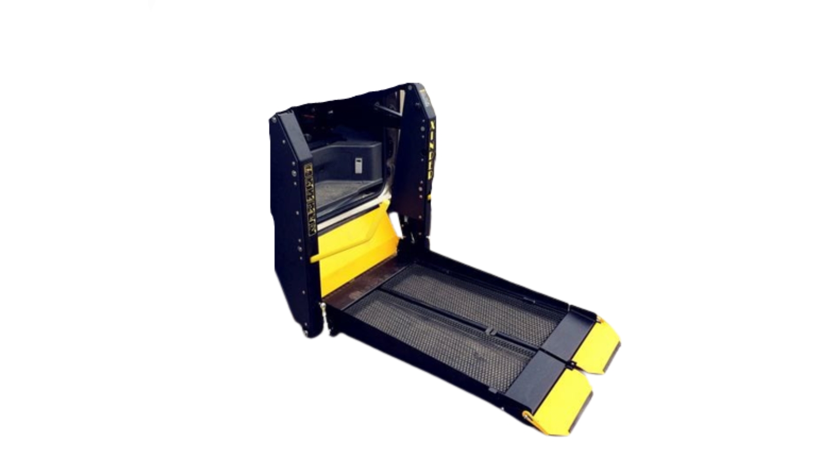 Gilani Engineering Wheelchair Access Platform Lift Split Hoist Twin Pillar Hydraulic