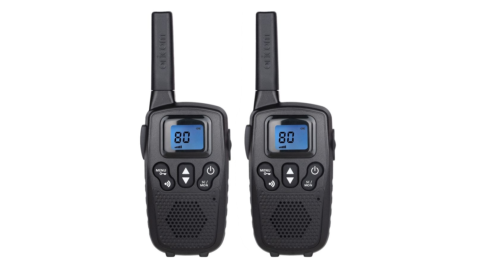 PMR795 1 Watt Handheld UHF CB Radio Twin Pack Harvey Norman