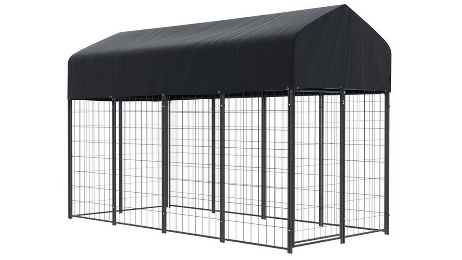 iPet Metal Backyard Pet Kennel House - X-Large