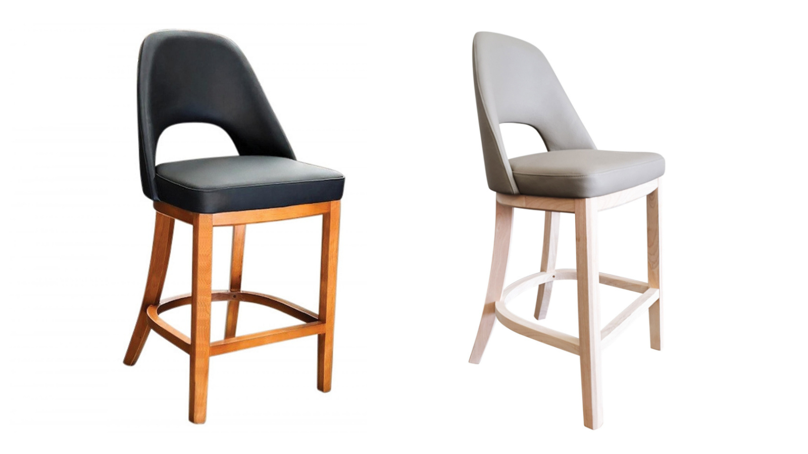 Domus Leather Bar Stool