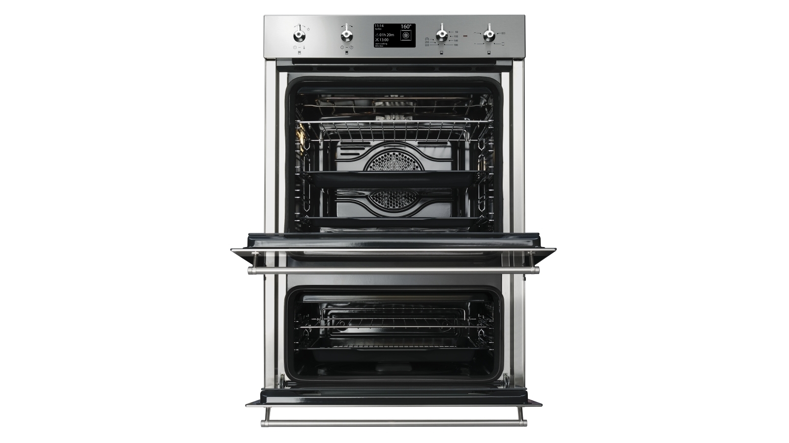 Smeg 600mm Classic Pyrolytic Double Oven Harvey Norman