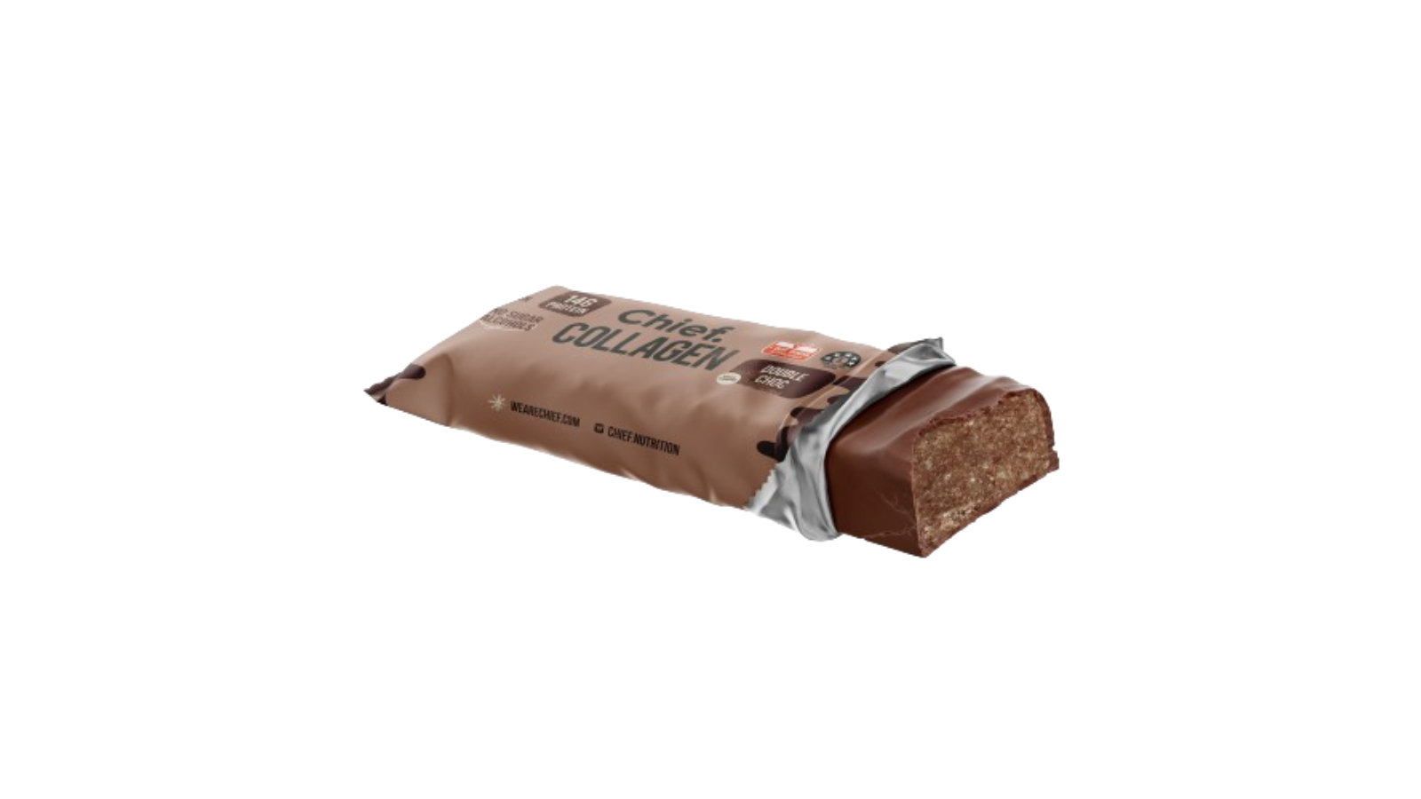 Chief Nutrition Set of 12 Double Choc Collagen Bar 