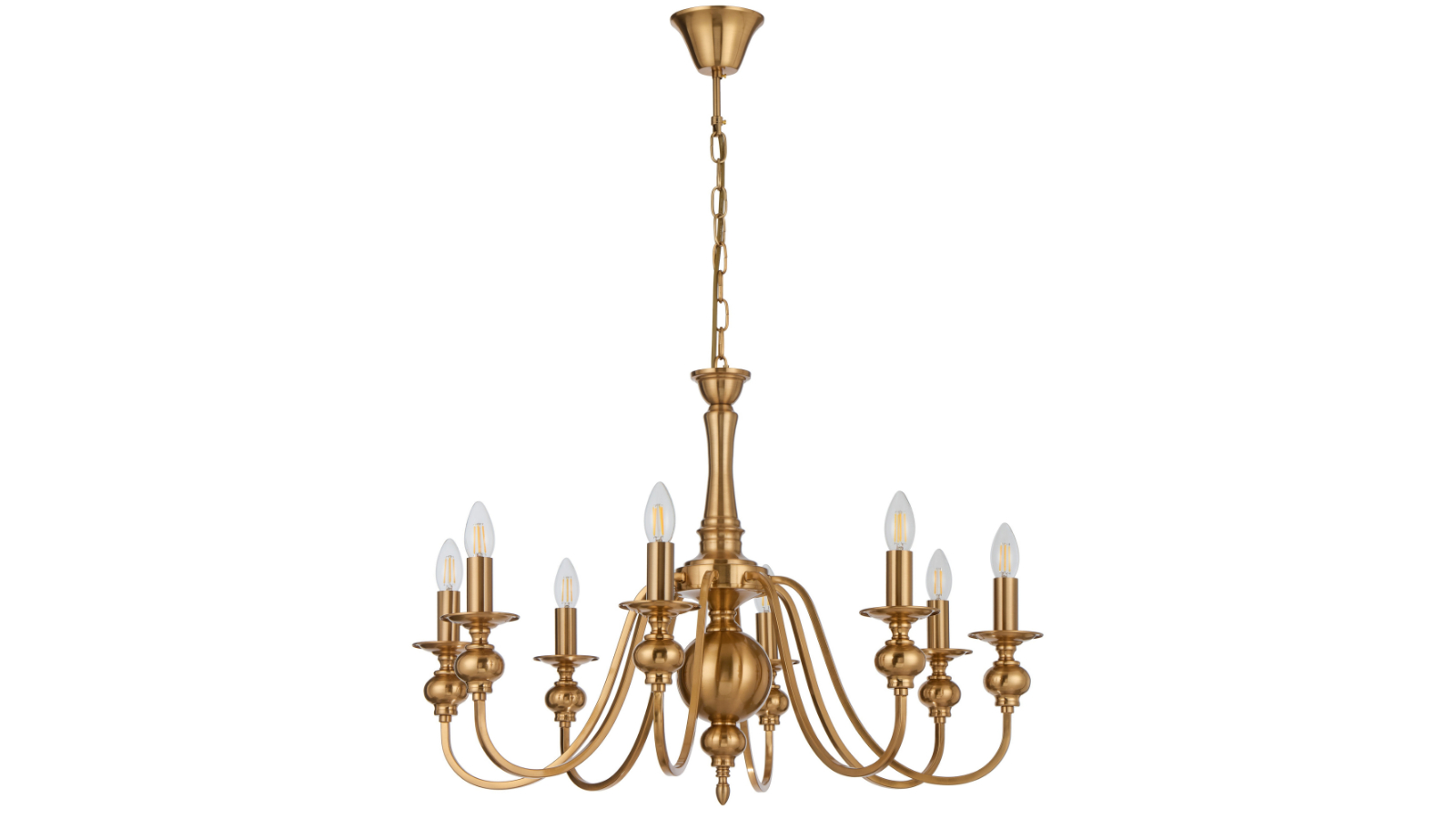 Pretty & Practical Solwood Copper Pendant Light with Chain