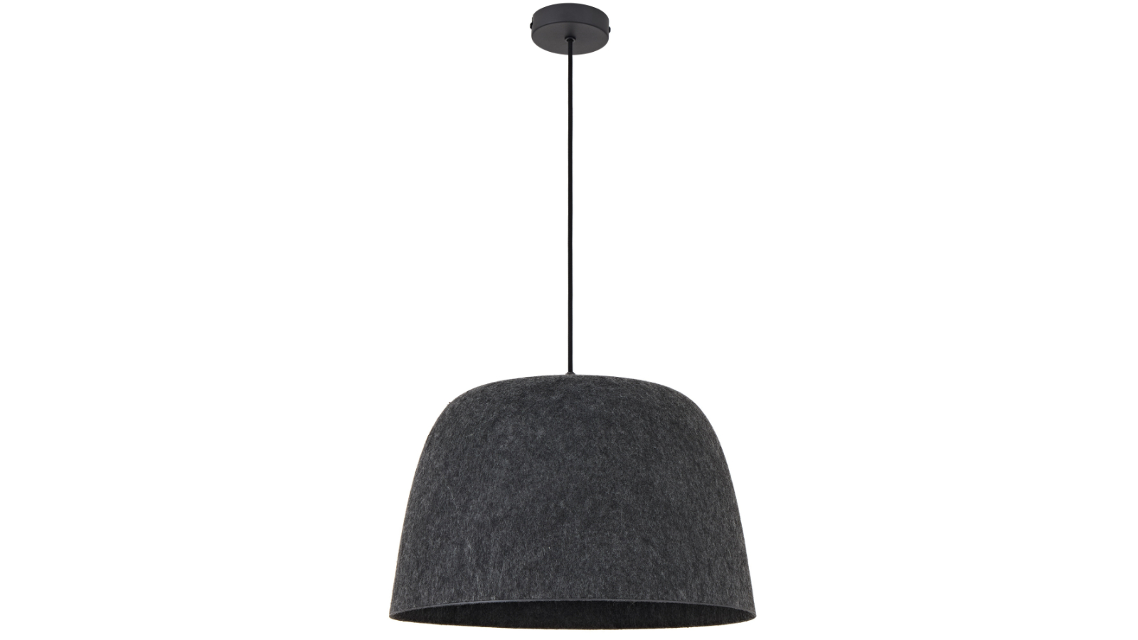 Pretty & Practical Munich Minimal Black Felt Pendant Lamp