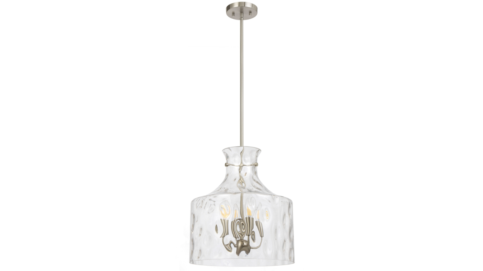 Pretty & Practical Vitamark Nickel Matt Pendant Light
