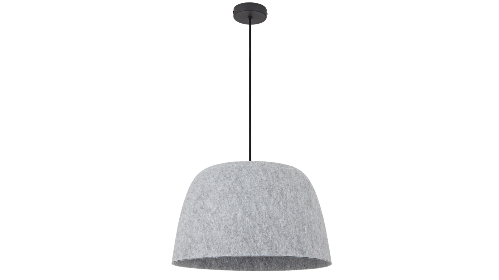 Pretty & Practical Stuttgart Soft Grey Felt Pendant Light