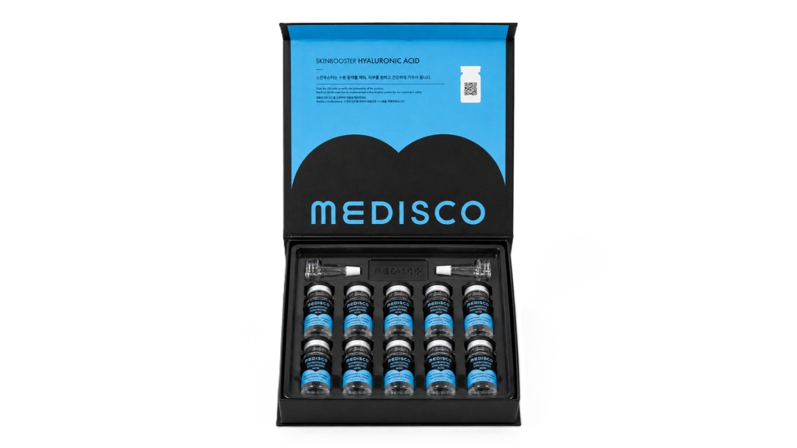 Medisco 8ml Skinbooster Hyaluronic Acid Intense Hydration Formula  - 10 Vials