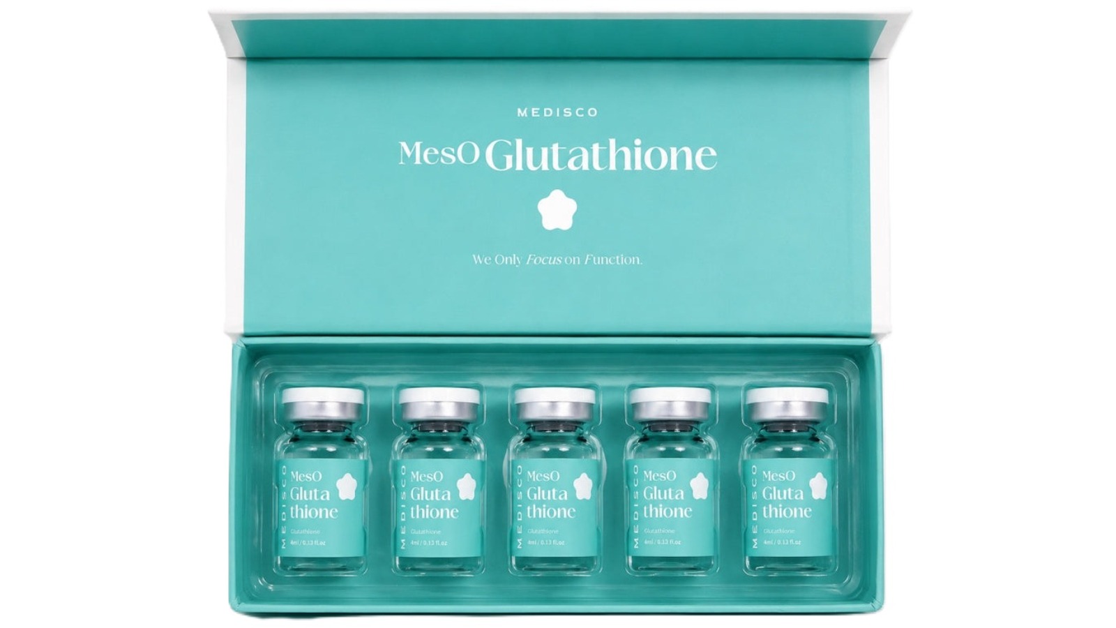 Medisco MesO Glutathione Antioxidant Brightening Ampoule Box - 20ml