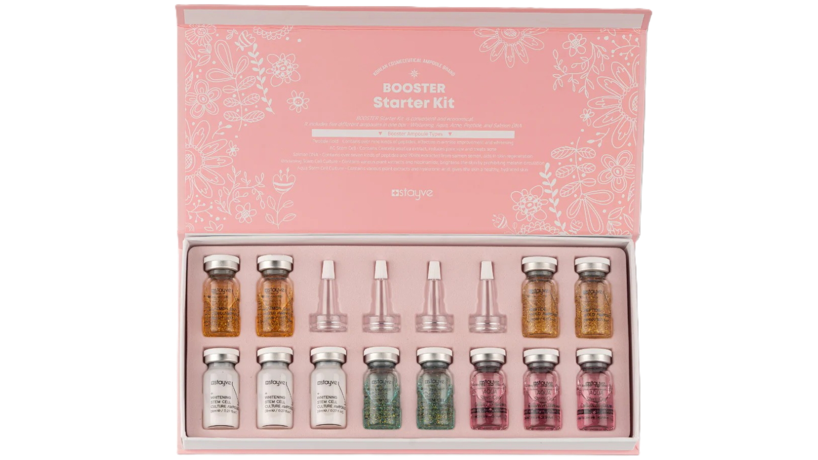 Stayve Booster Starter Kit (Microneedling Ampoule)