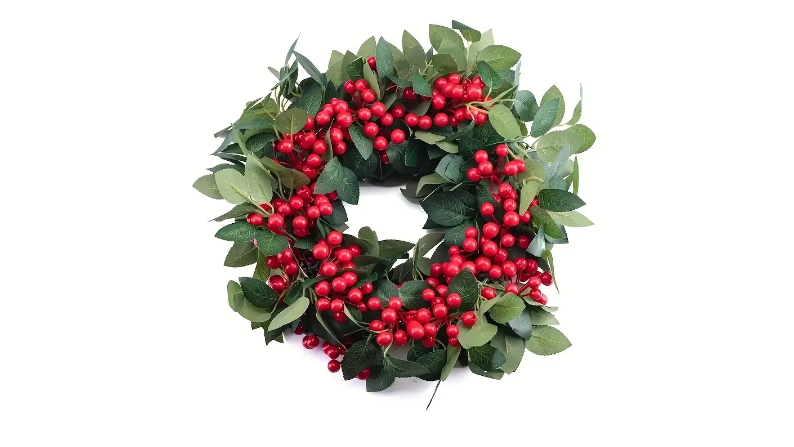 TM 2 Piece Red Berry Christmas Garland