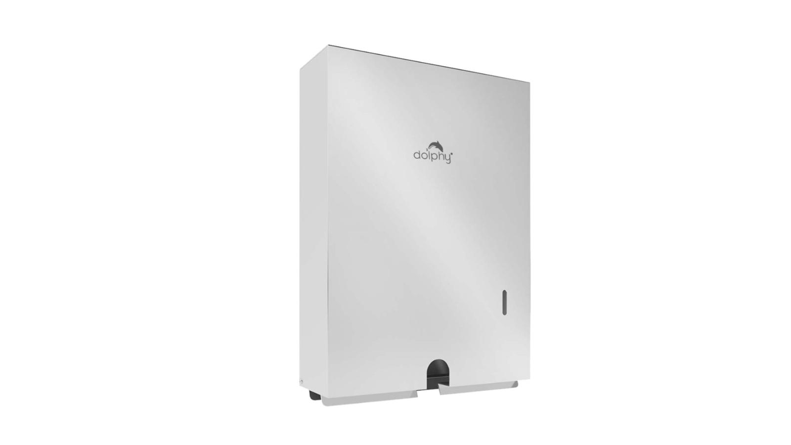 Dolphy Slimline Paper Towel Dispenser - Silver