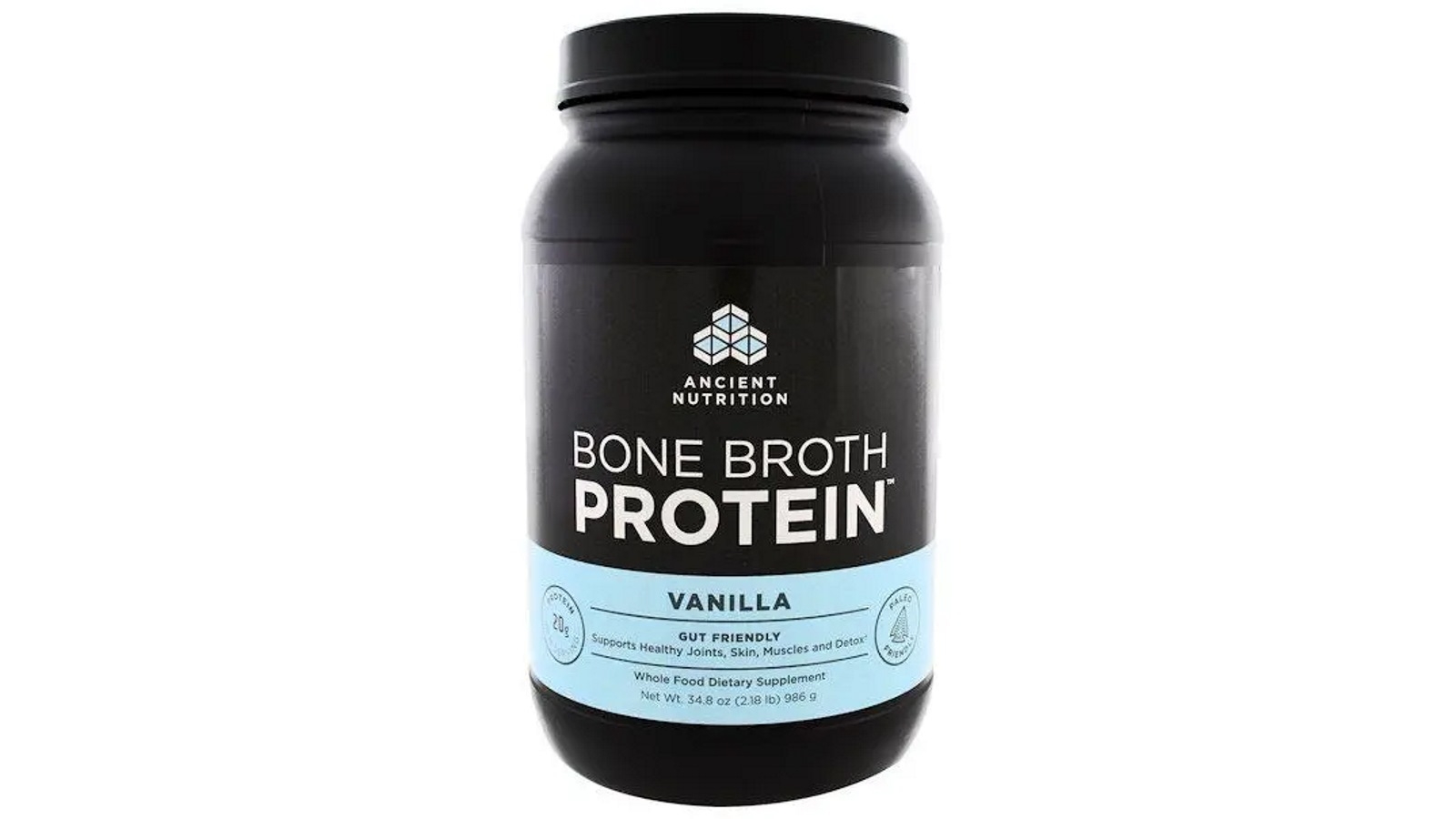 Dr. Axe Bone Broth Protein Vanilla - 986g
