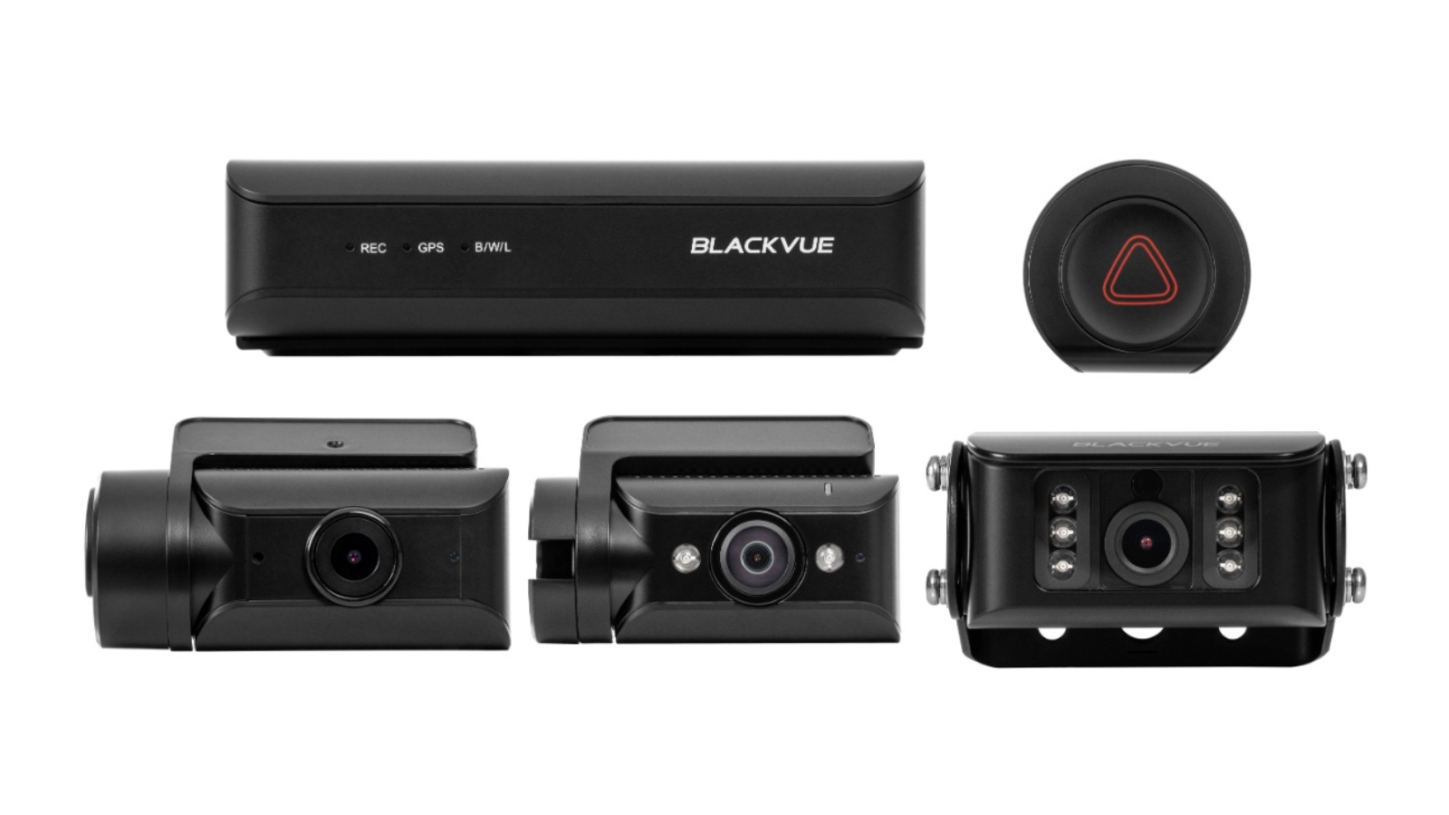 BlackVue DR770X-BOX-TRUCK 3-Channel Dash Cam w/ Exterior Rear Cam