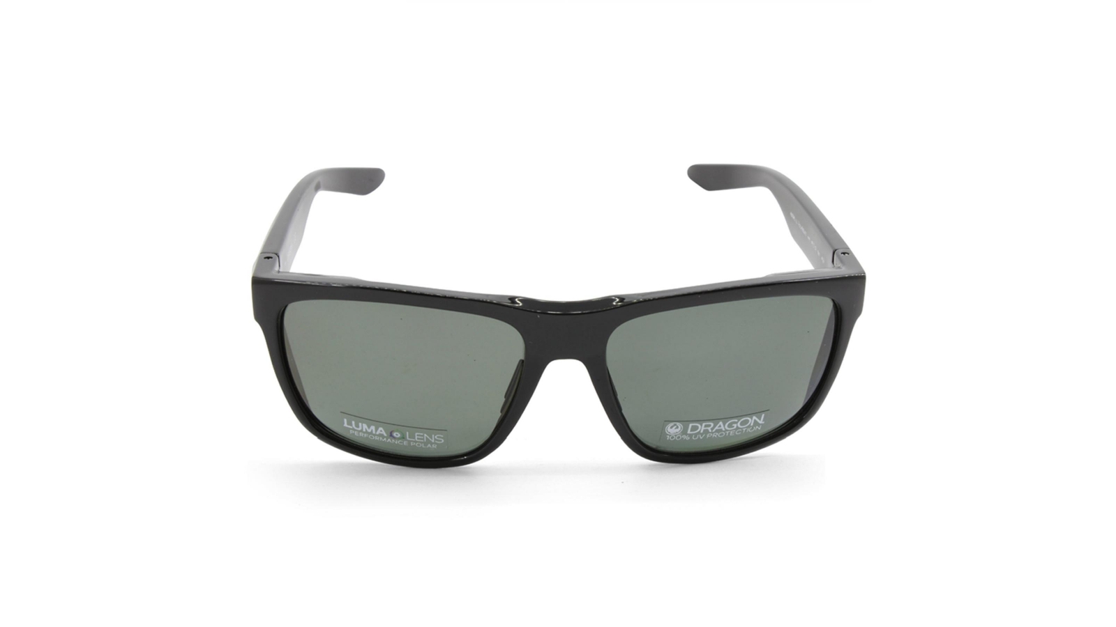 Dragon Alliance Dragon Aerial LL Polished Men s Polarised Sunglasses Black Grey Harvey Norman