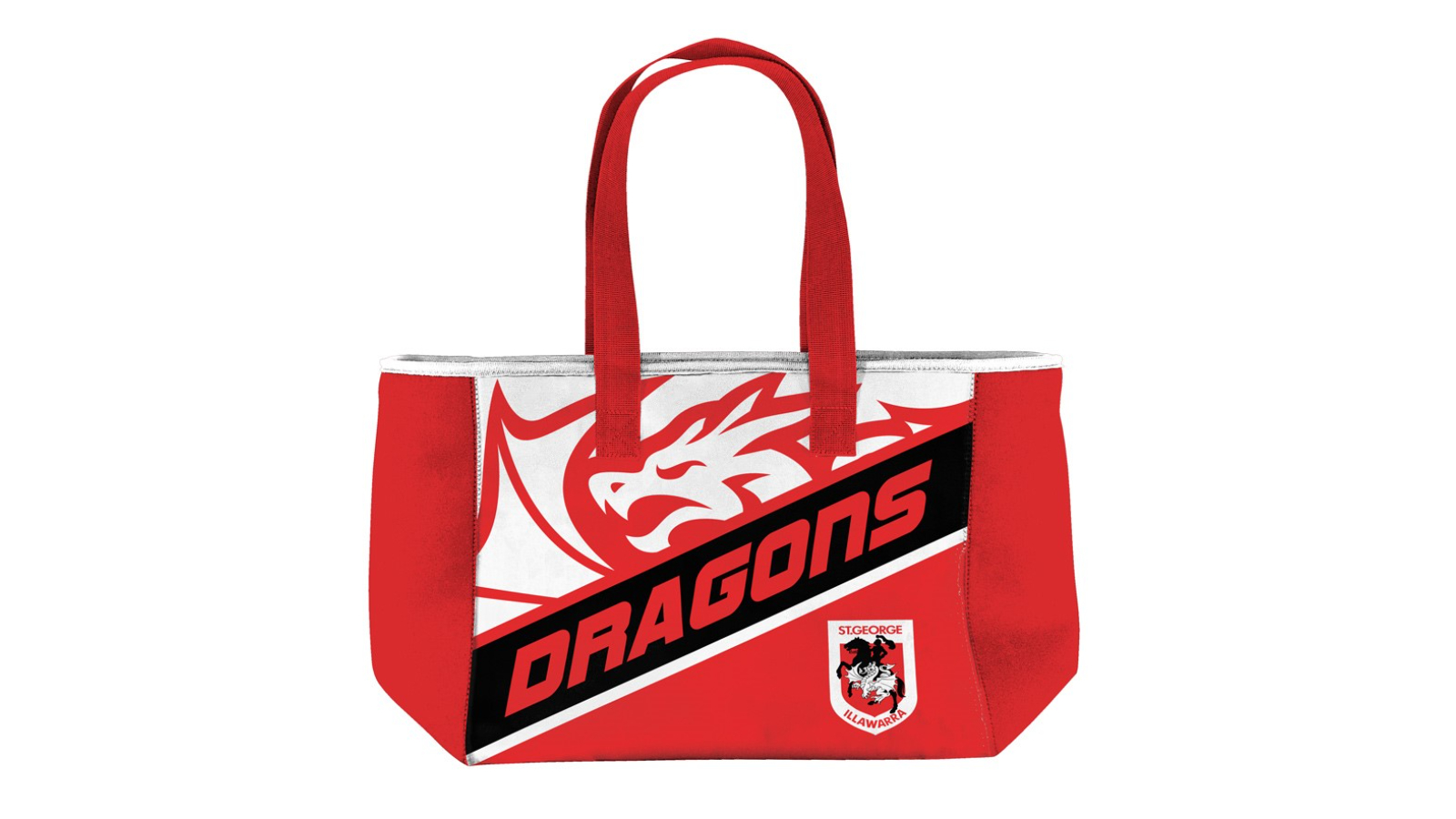 NRL St George Illawarra Dragons Rugby League Zip Neoprene Carry Bag