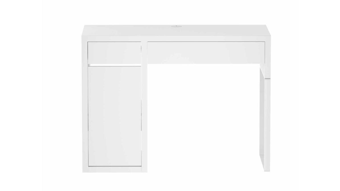 Artiss 105cm Computer Desk with Drawers Cabinet - White