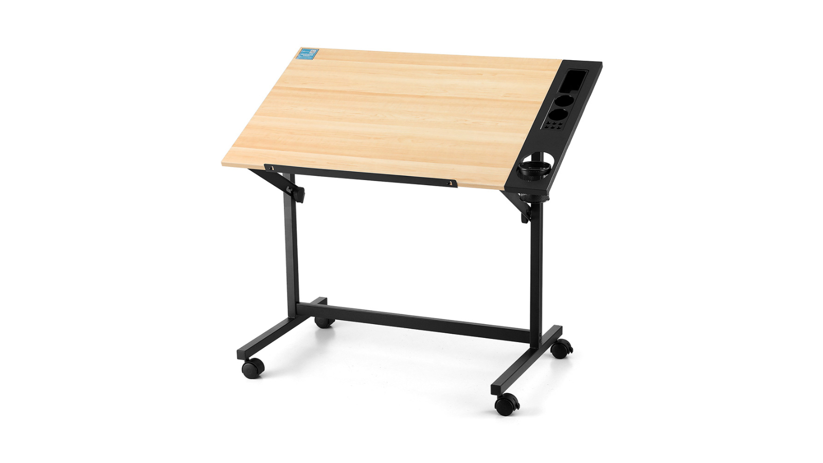 Artiss Multi-Functional Drafting and Drawing Desk - Oak