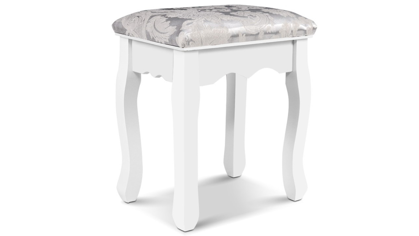 Artiss Dressing Stool - Velvet/Grey