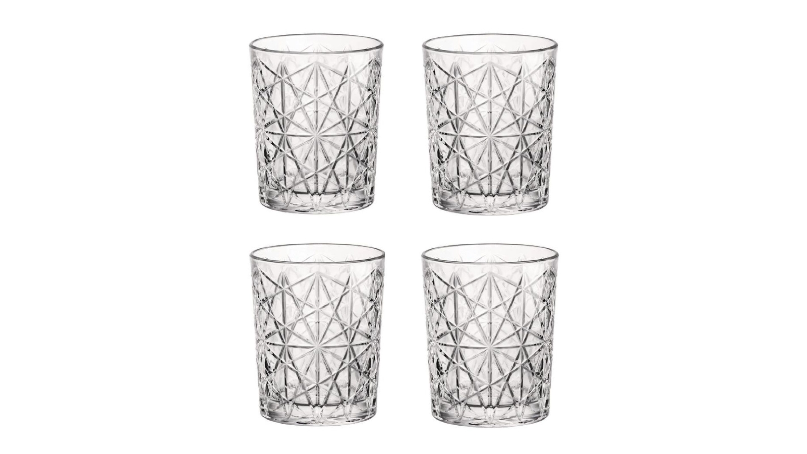 Bormioli Rocco 390ml Set of 4 DOF Tumbler - Lounge