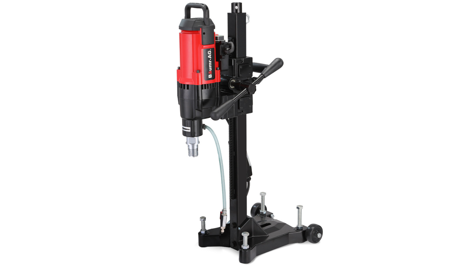 Baumr-AG 3200W Concrete Core Drill with Wheeled Stand Rig - 28cm