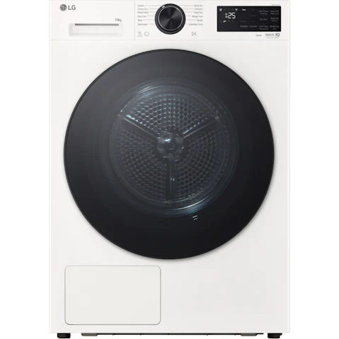 LG 10kg Series 3 ThinQ Heat Pump Condenser Dryer - White