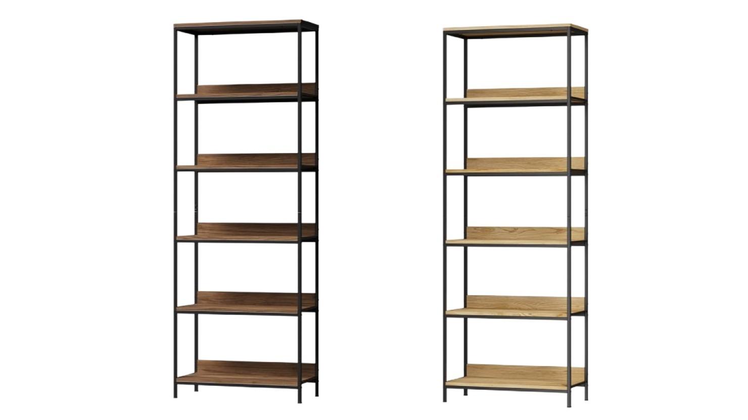 Oikiture 5-Tier Display Shelf Storage Stand Rack