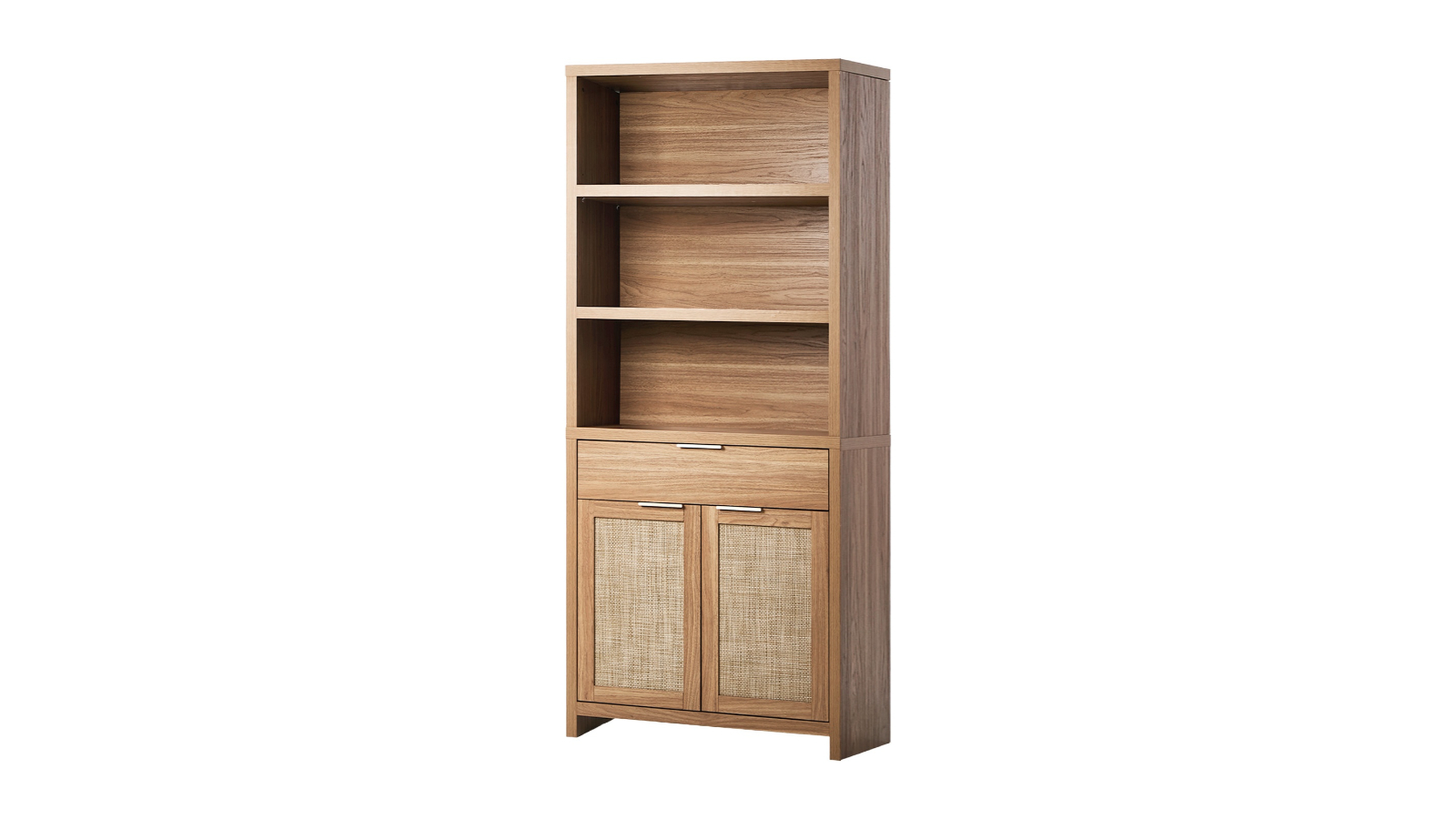 Oikiture 5-Tier Adjustable Storage Cabinet Bookcase