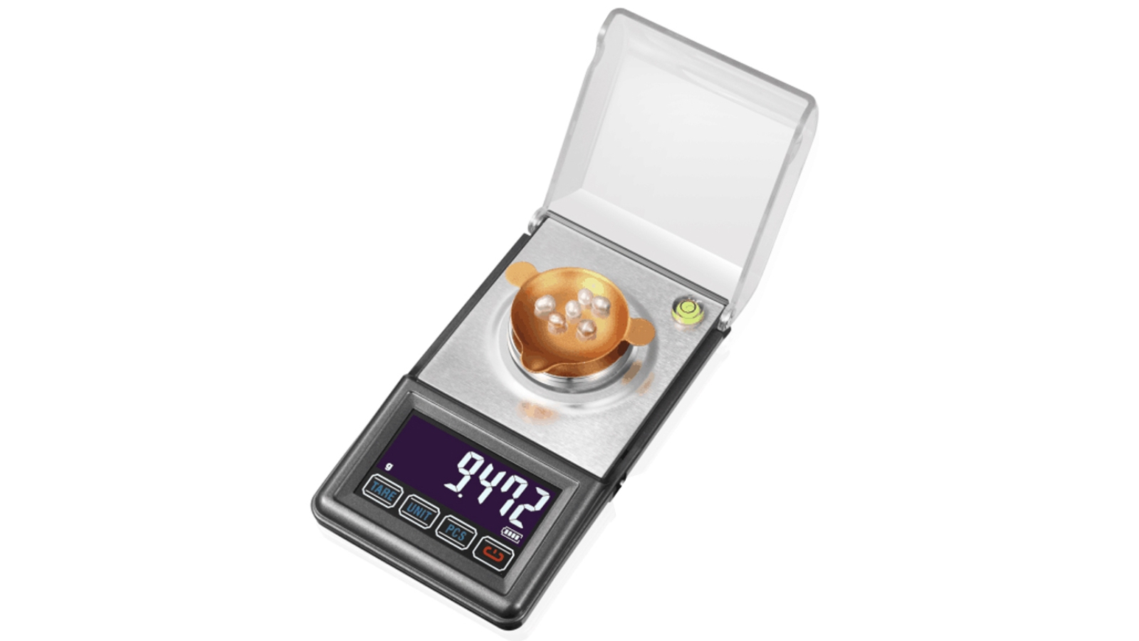 TODO Stainless Steel Backlit LCD Precise Compact Digital Scale