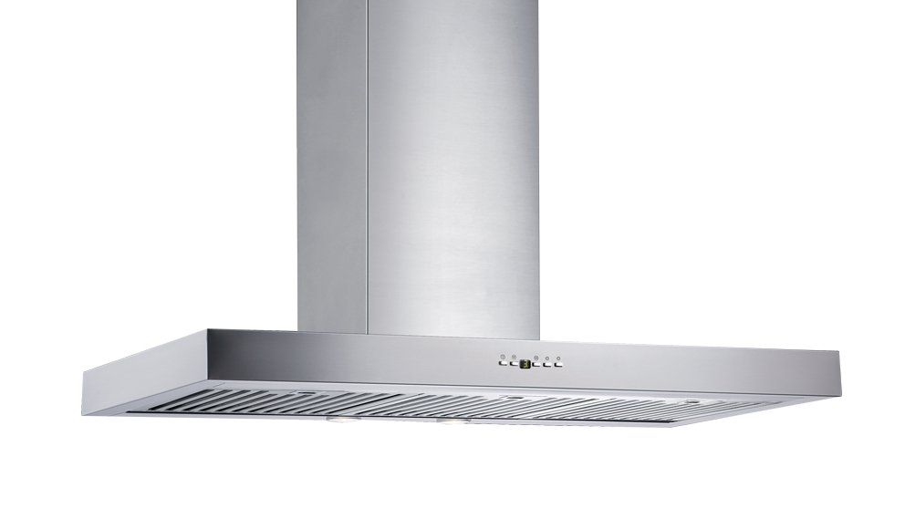 Schweigen 120cm Square Canopy Rangehood with Isodrive 1600 External Motor