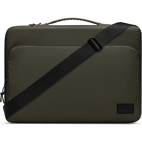 Gaston Luga Dash Cushioned 15-inch/16-inch Briefcase - Olive