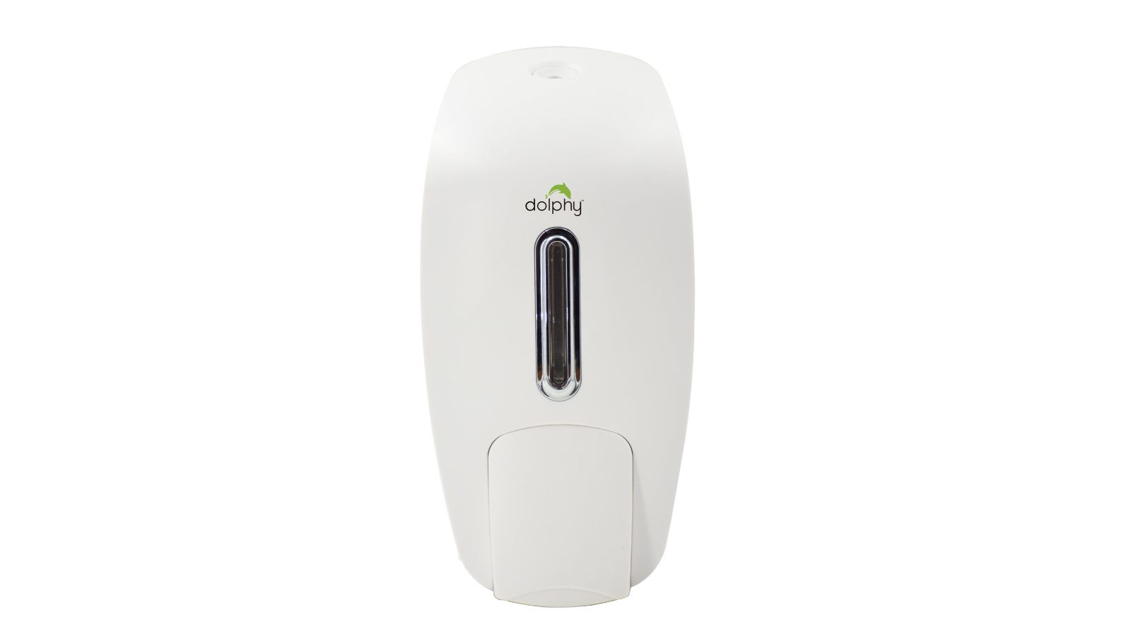 Dolphy 800ml Plaza Manual Soap-Sanitiser Dispenser - White