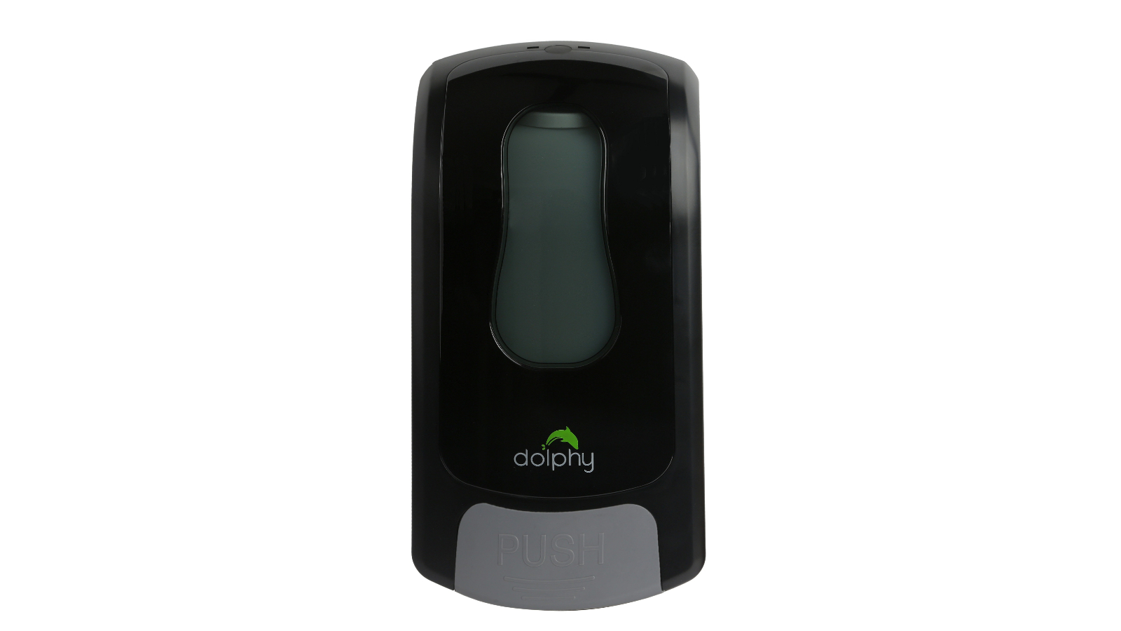 Dolphy 1L Manual Soap-Sanitiser Dispenser - Black