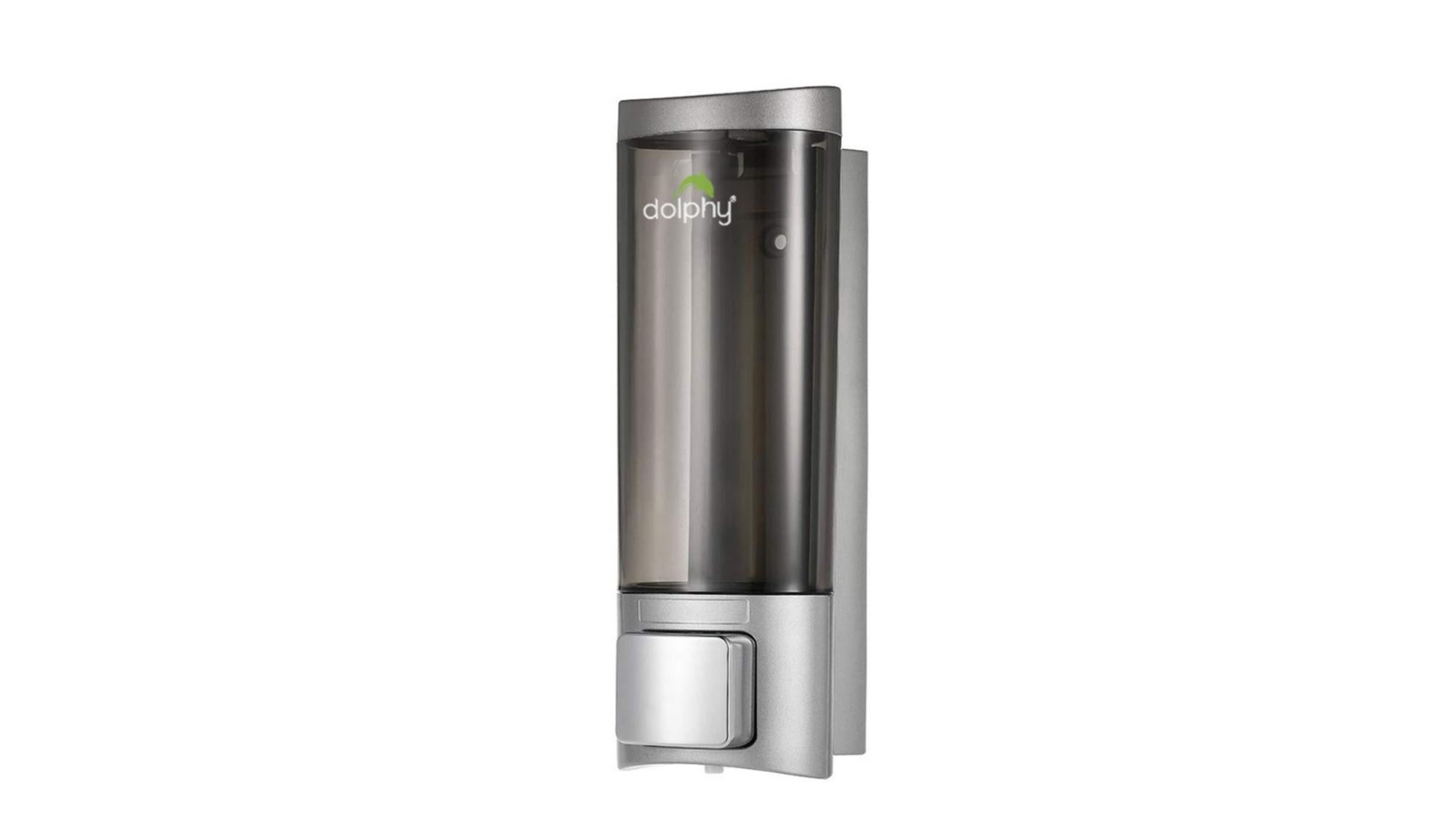Dolphy 200ml Soap Dispenser - Transparent Black