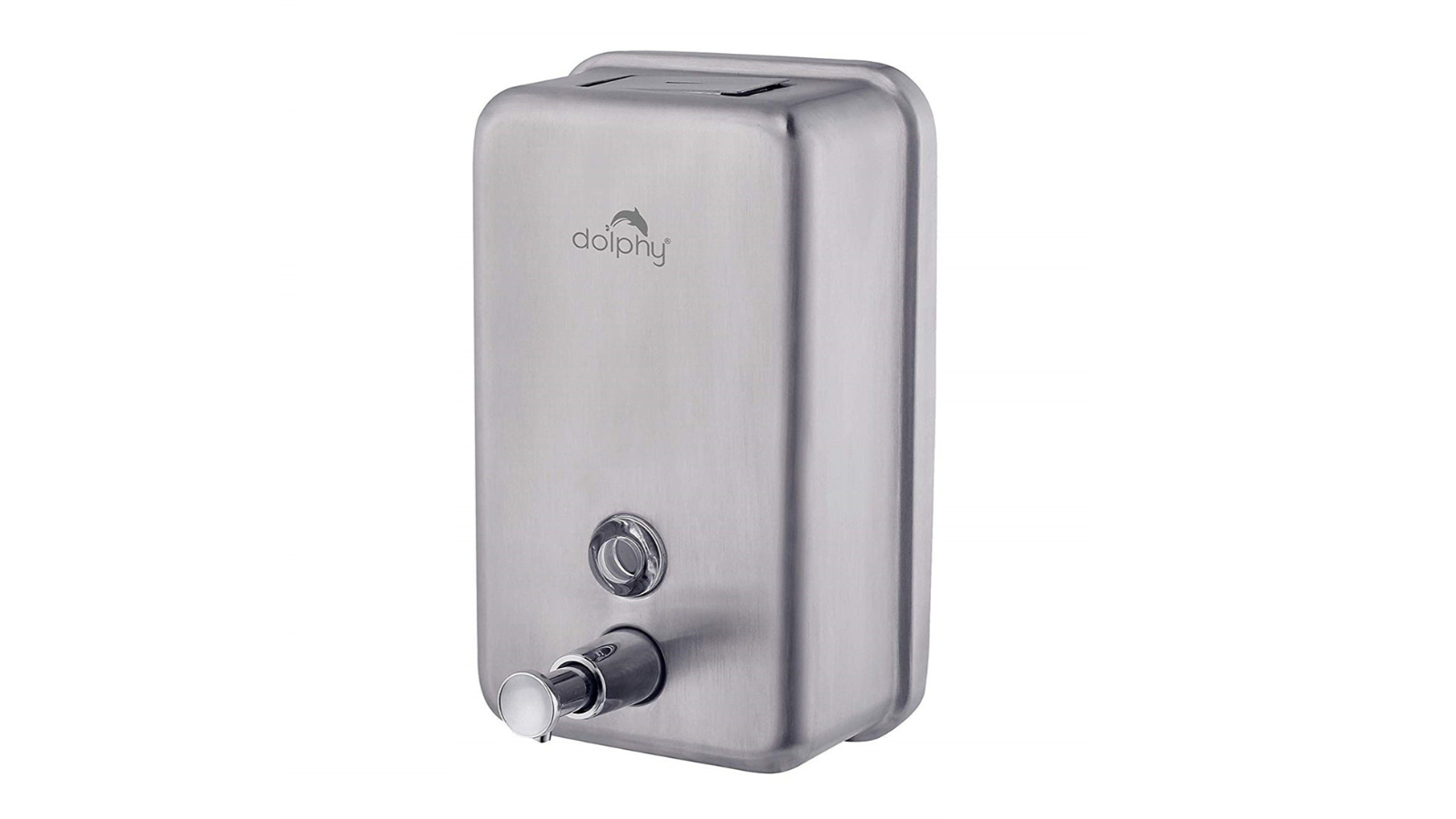 Dolphy Stainless Steel Rectangle Soap Dispenser - 1100ml