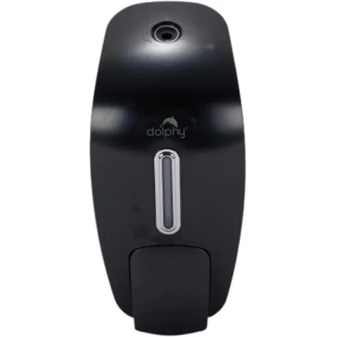 Dolphy 800ml Plaza Manual Soap Sanitiser Dispenser - Black